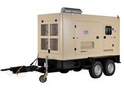 新郑陆用拖车型发电机组150-320kw