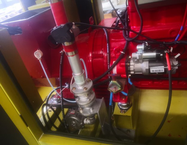 咸安沼气静音箱300KW