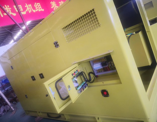 咸安沼气静音箱300KW